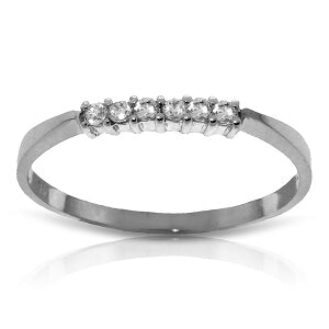 Ring Natural Diamond 0.1 Ct White Gold (18k) Diamond Ring Auction