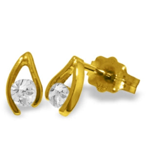 0.2 Carat 14K Solid Yellow Gold Another Sky Diamond Earrings