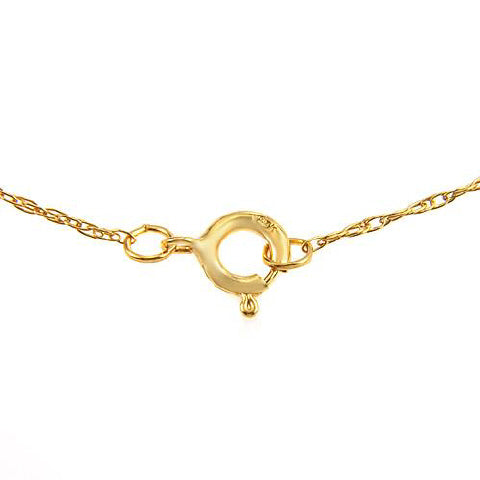 3.6 Carat 14K Solid Yellow Gold Beauty At Best Sapphire Necklace