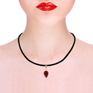 13.01 Carat 14K Solid Rose Gold Savoire Faire Ruby Necklace